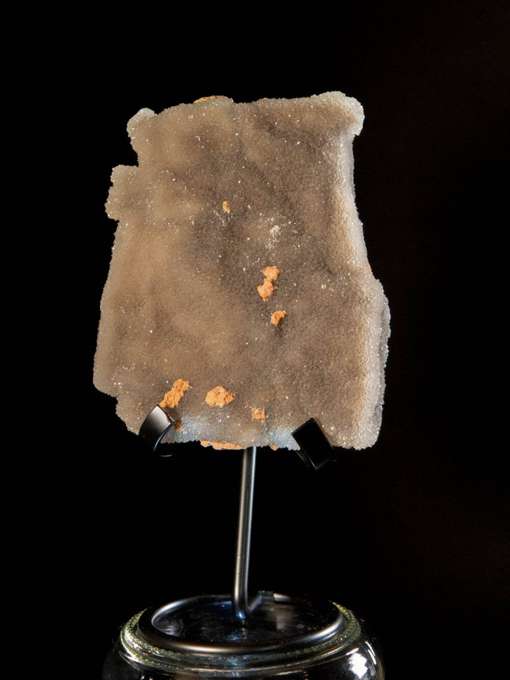 Raw Druzy Quartz Epimorph after Fluorite Crystal Matrix Specimen 366g